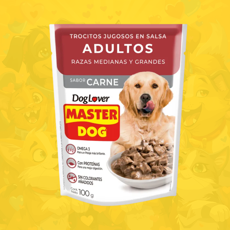 Sachet master dog 100gr