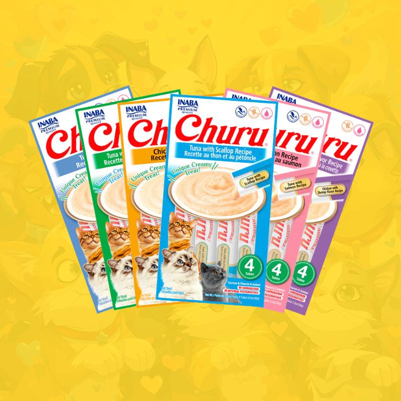 Pack de churu para gatos