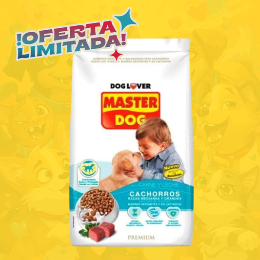 Master dog cachorro 18kg