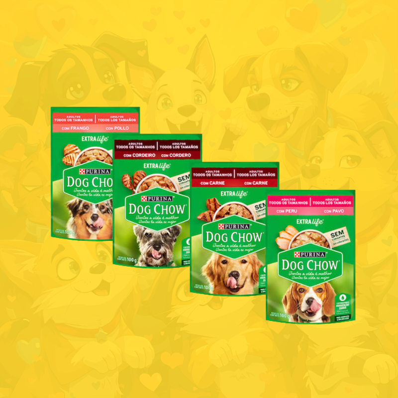 Sachet de comida húmeda Dog Chow 100gr