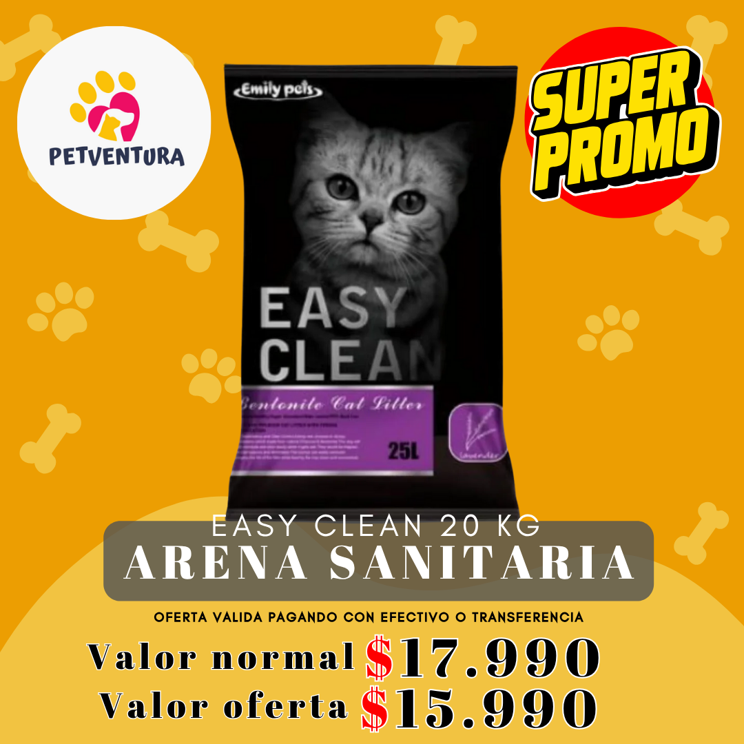 Arena sanitaria Easy clean 20kg